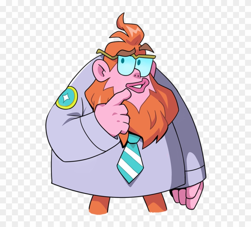 Sam Squatch Thoughtful - Cartoon #1608421