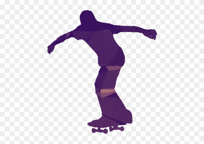 Skating Clipart Longboard Ice Skating Recreation - Inline Skating #1608656