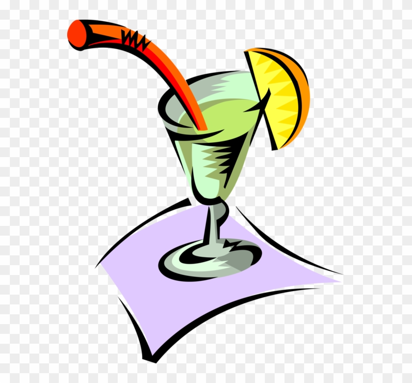 Vector Illustration Of Alcohol Beverage Cocktail With Cocktail Free Transparent Png Clipart Images Download