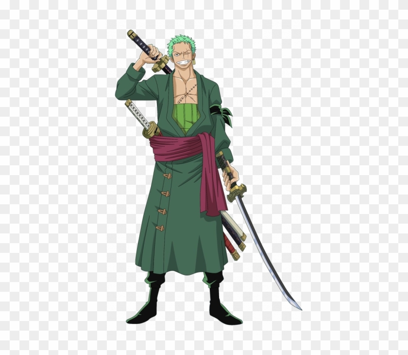 Render Zoro One Piece transparent background PNG clipart