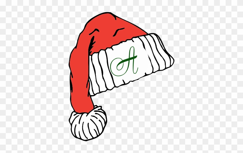 Custom Christmas Monogram Santa - Custom Christmas Monogram Santa #1608767