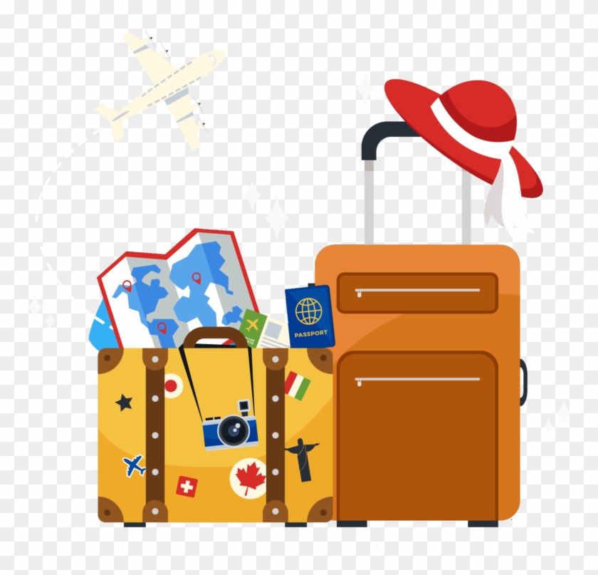 Travel Png Clipart - Transparent Background Travel Clipart #1608832