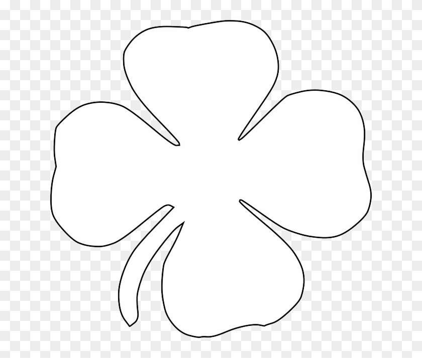Clover Clip Art At Clkercom Vector Online - White Clover Png #1608837