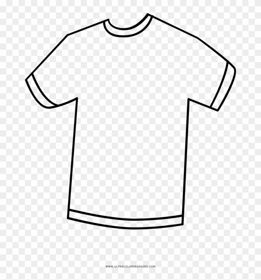 Png Royalty Free Stock Template T Shirt Coloring Page - T-shirt #1608870