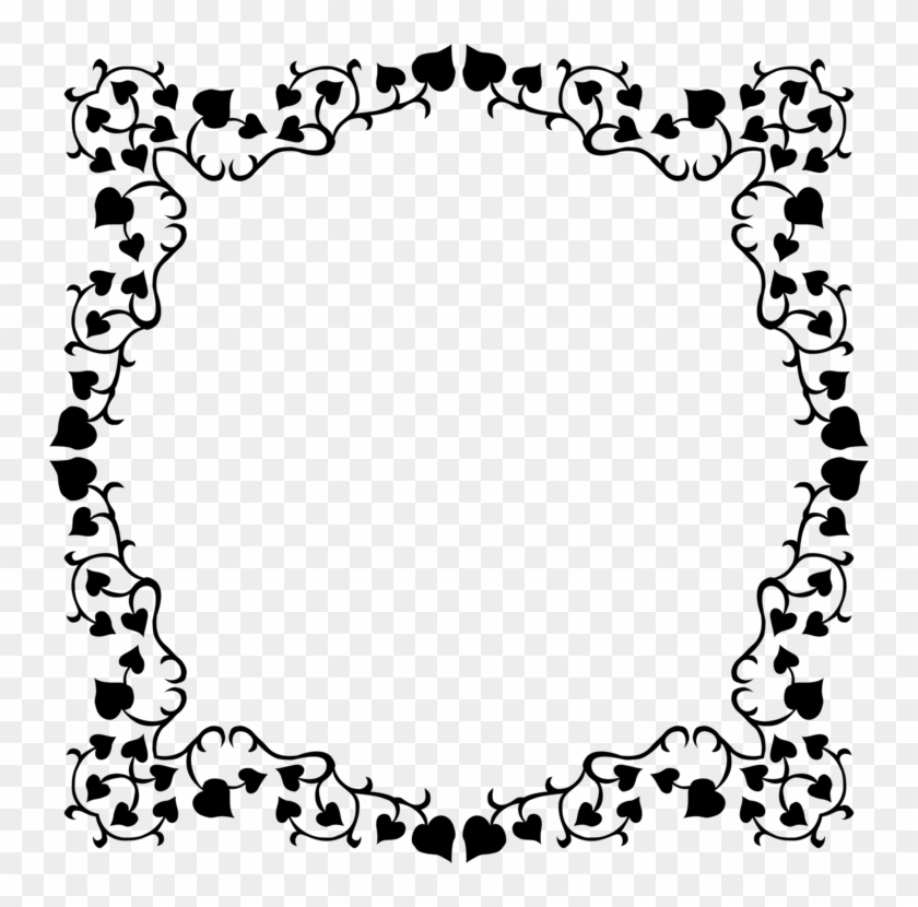 Line Art Motif Crochet Doilies - Clip Art #1608919