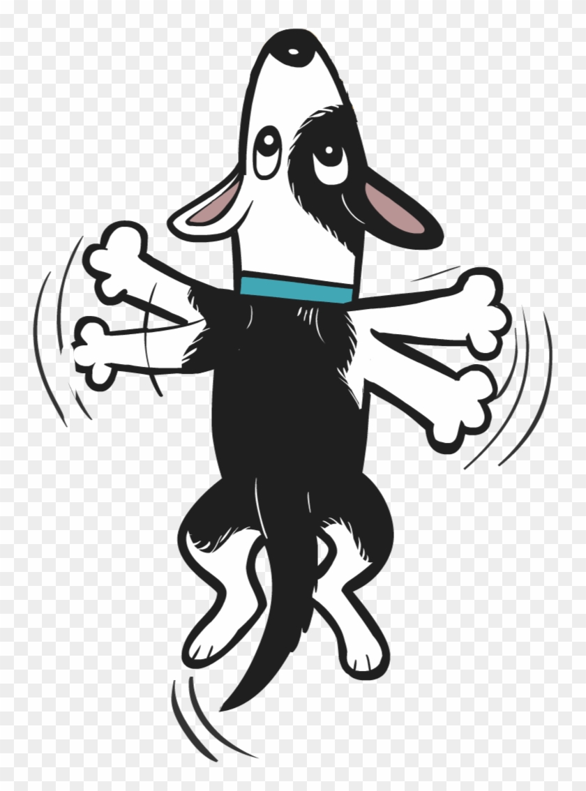 Lili Dog Grabbing Cutout - Illustration #1608947