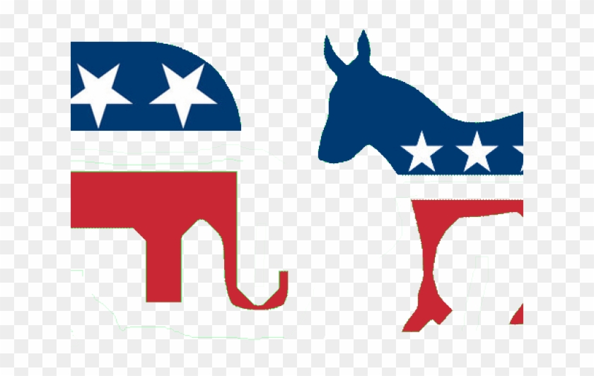 Political Clipart Political Party - Democratic And Republican Png #1609172
