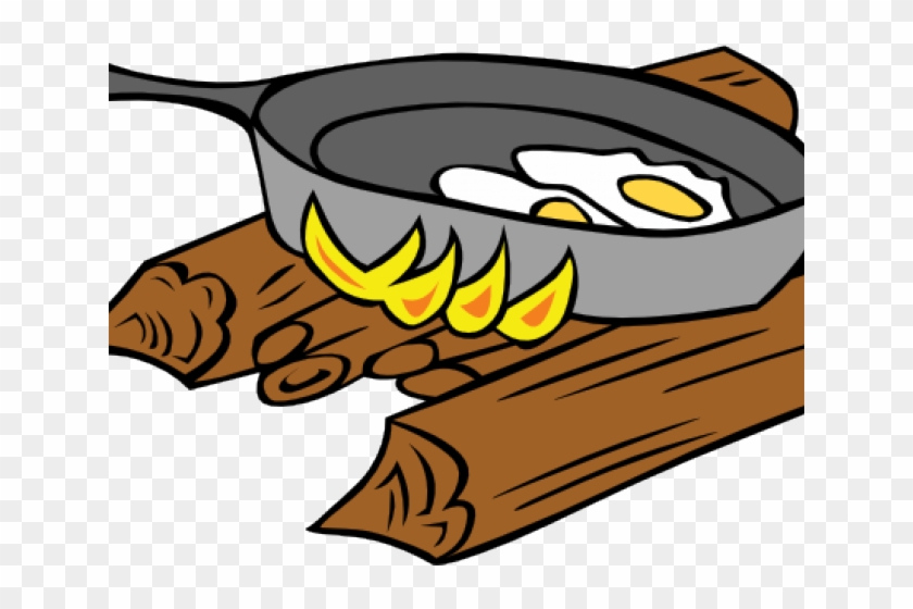 Campfire Clipart Campfire Cooking - Fry Clipart #1609263
