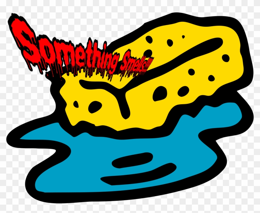 Something Smells - Sponge Clipart Png #1609279