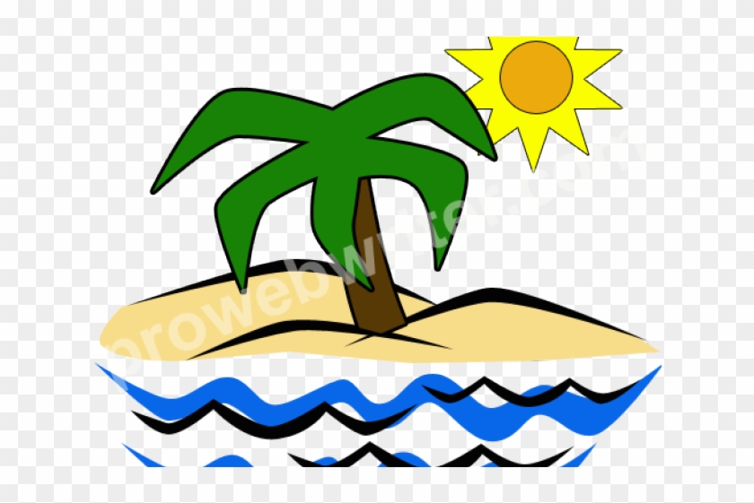 Island Clipart Clip Art - เกาะ การ์ตูน Png #1609325