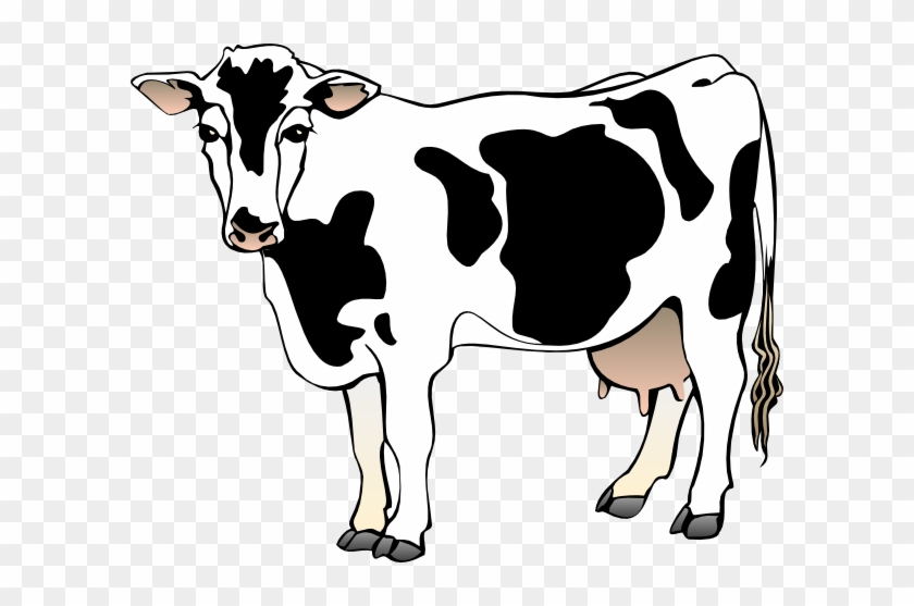 Flowers - Clipart Of Cow #1609373