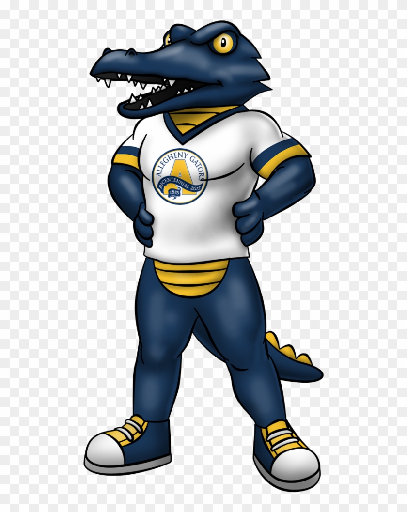 Chomp-blue - Allegheny College Mascot #1609439
