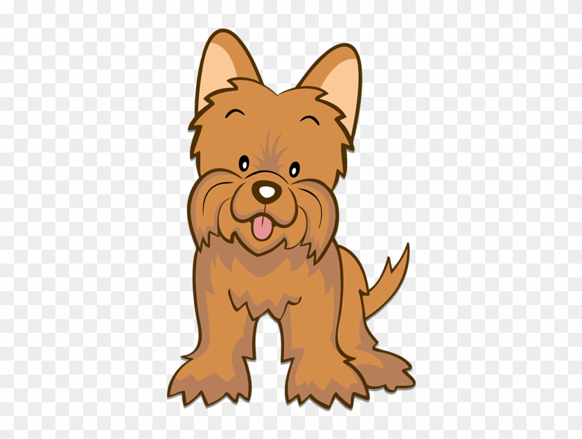 Stickers For Kids - Yorkshire Terrier Cartoon #1609489