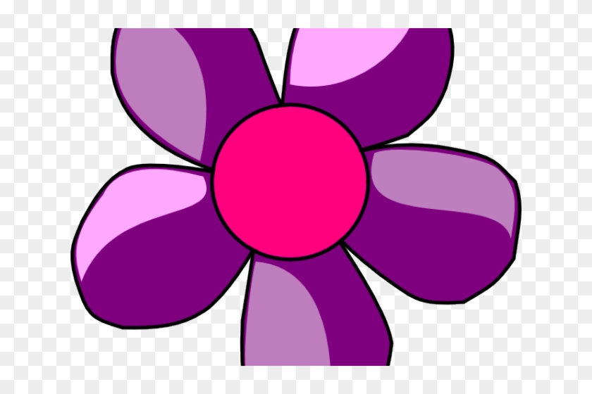 Stem Clipart Clip Art - Flower Violet Clip Art #1609533