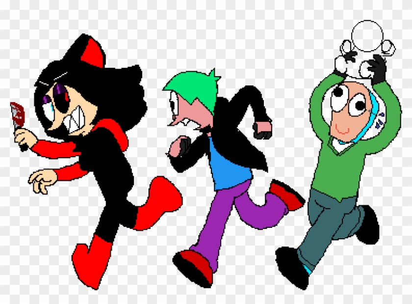 Panic - Cartoon #1609609