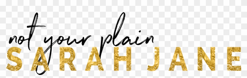 Not Your Plain Sarah Jane - Calligraphy #1609686