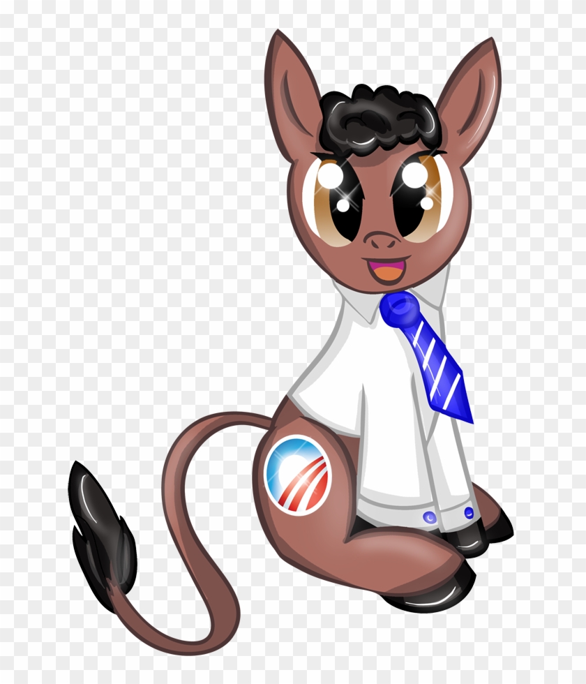 Rayodragon, Barack Obama, Donkey, Safe - Obama Mlp #1609787