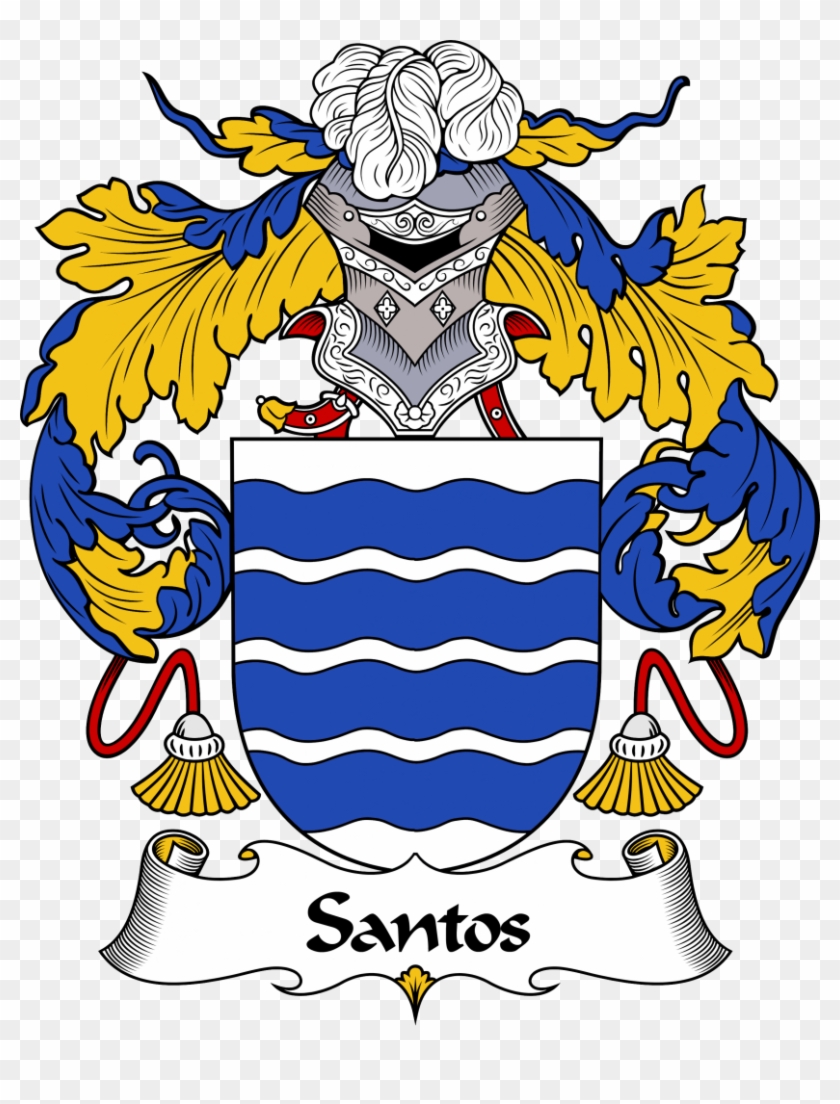 Santos Coat Of Arms, Santos Family Crest, Santos Escudo - Escudo De La Familia Jimenez #1609850