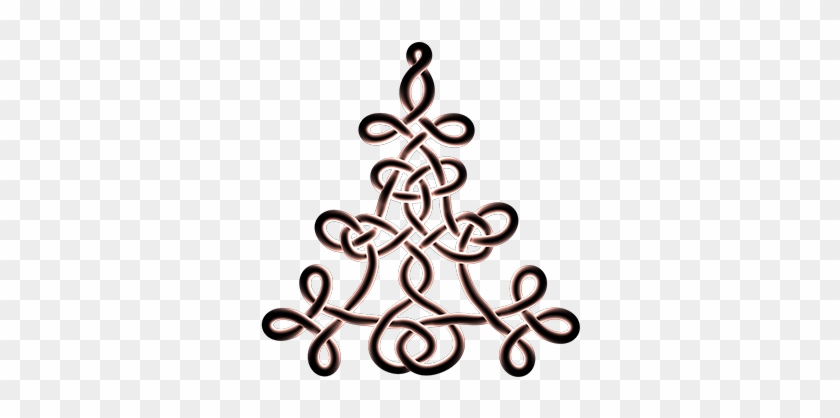 Corner Knot From Knot Mandala - Christmas Tree #1609863