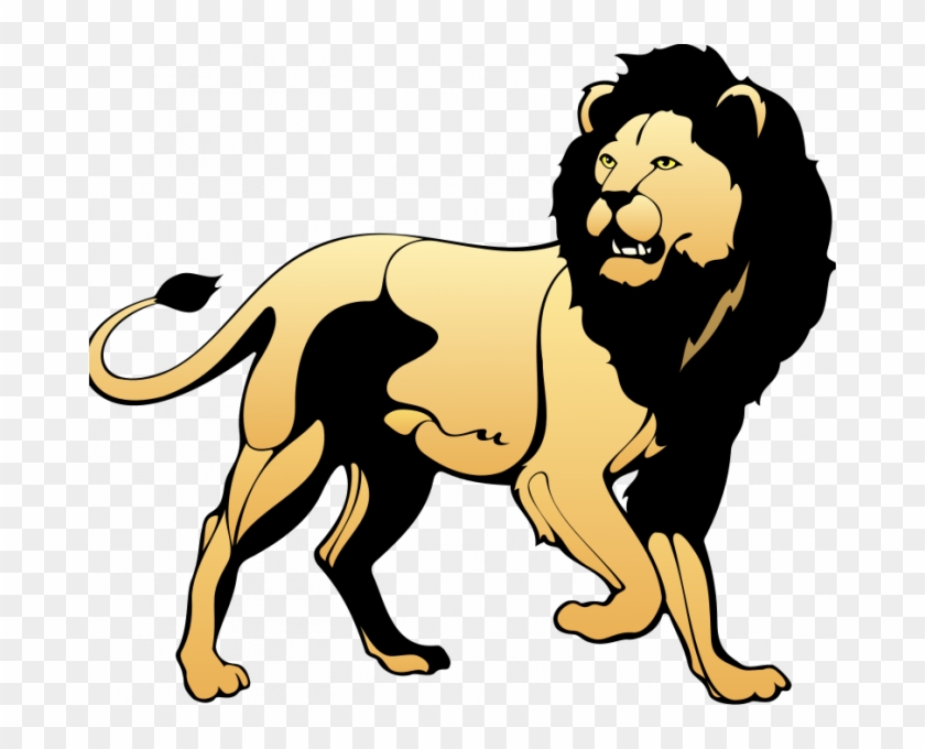 Lions Pictures Free Free Lions Pictures Free Download - Lion Clipart Png Black N White #1609890