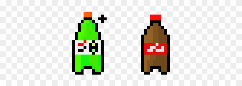 Soda Bottles - Soda Can Pixel Art #1609965