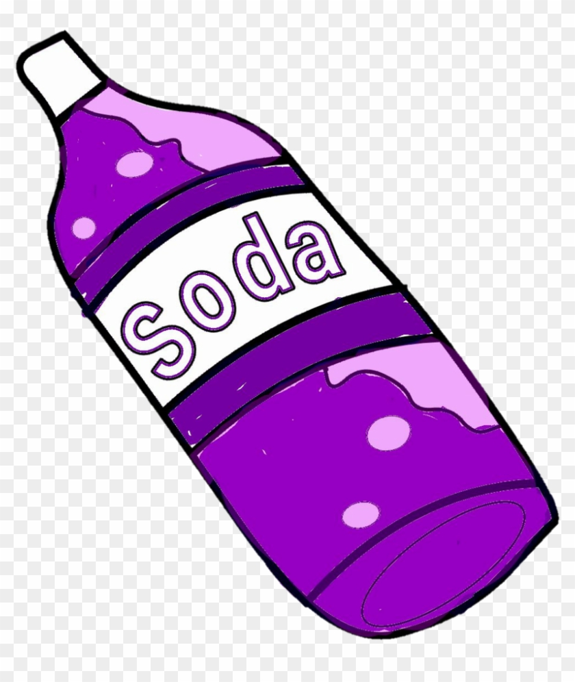 Grape Soda Bottle By Justinglowala66 - Grape Soda Bottle By Justinglowala66 #1609971