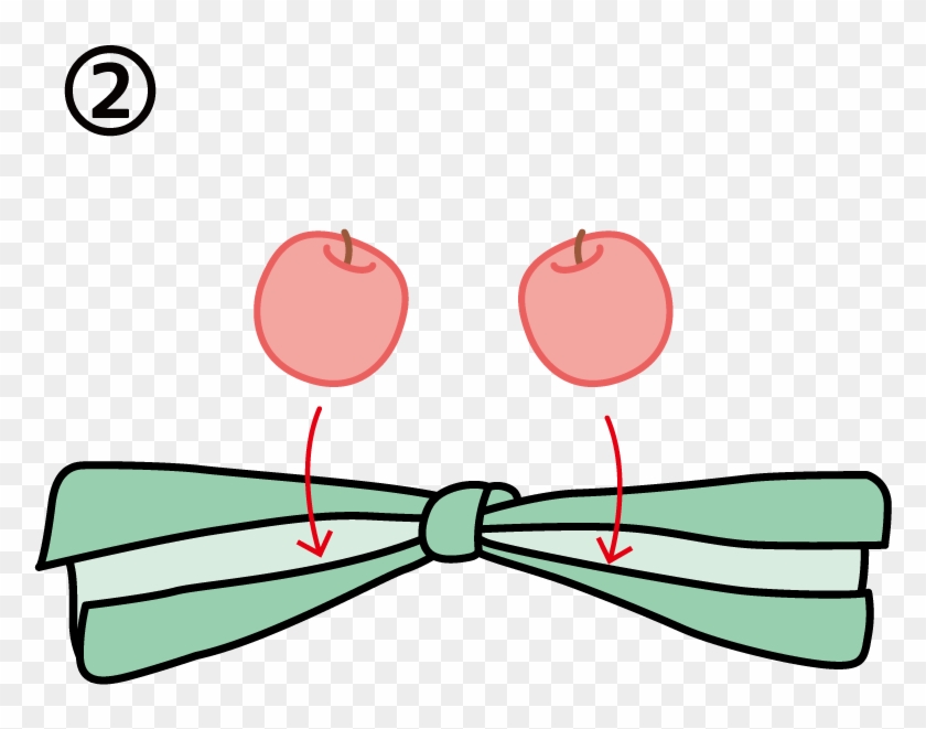 Make A Knot In The Center Of The Tenugui - Make A Knot In The Center Of The Tenugui #1610009