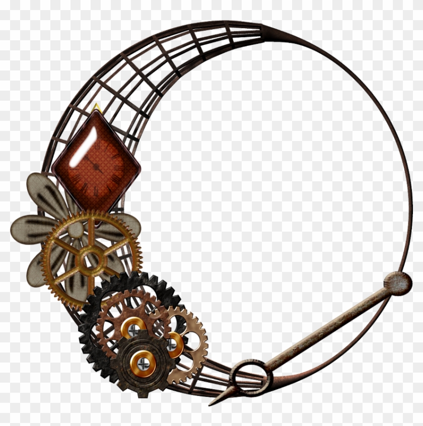 Steampunk Frame Clipart For Wallet - Transparent Background Steampunk Png #1610135