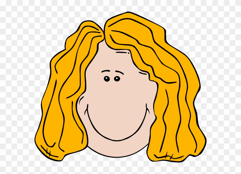 Girl 4b Clip Art At Clker Com Vector Clip Art Online - Long Haired Boy Clipart #1610177