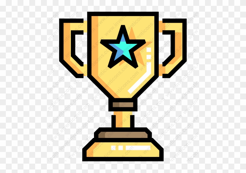 Sports Competition Champion Winners Award Trophy Cup - Achievement Icon Png #1610280