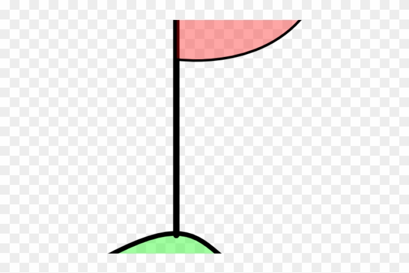 Mini Golf Clipart Flagstick - Mini Golf Clipart Flagstick #1610459
