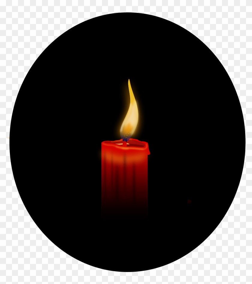 Candle Flame Clip Art - Advent Candle #1610536