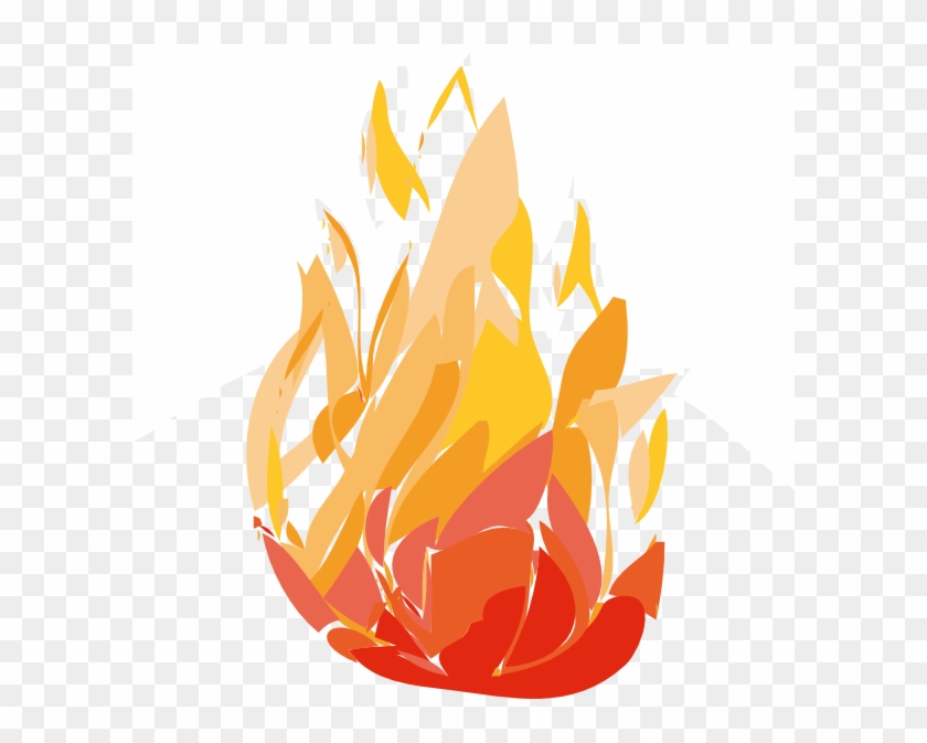 Fire Clip Art Clipart Fire Clip Art - Cartoon Fire Flames #1610538