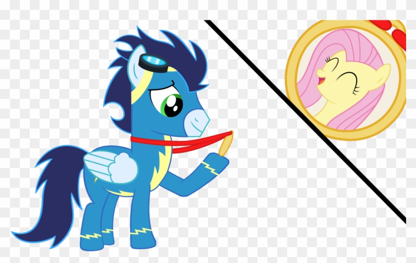 Meandmyideas, Fluttershy, Locket, Male, Pegasus, Pony, - Cartoon #1610647