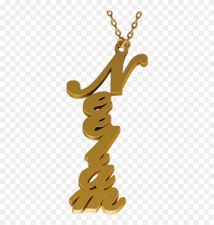 Steep Mono Styled Classy Personalized Name Necklace - Neelam Name Locket #1610670