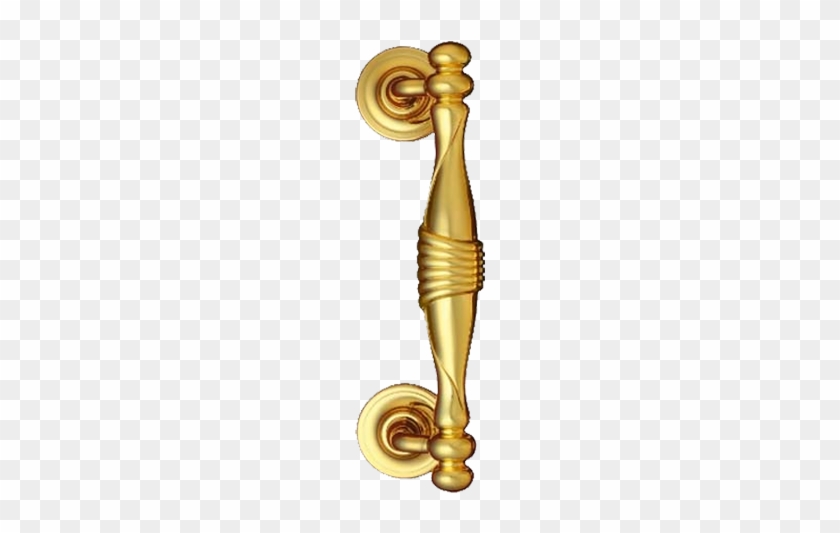 Door Pull Handle - Brass #1610680