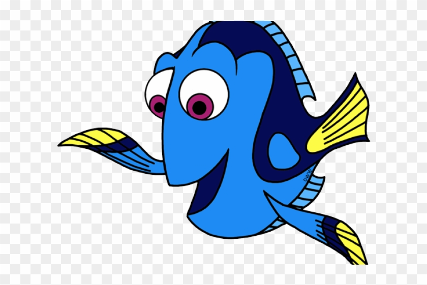 Starfish Clipart Finding Dory - Dory Fish Clipart #1610832