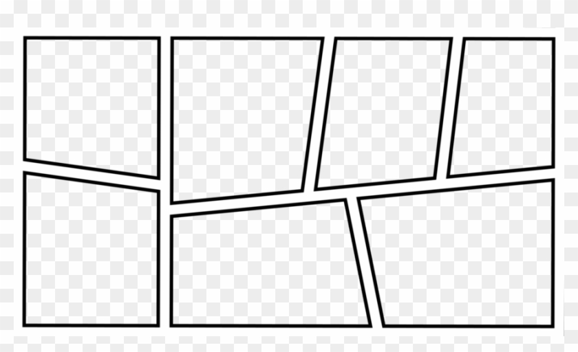 Comic Frame Png Clipart Panel Comics Comic Book - Comic Frame Png #1610835