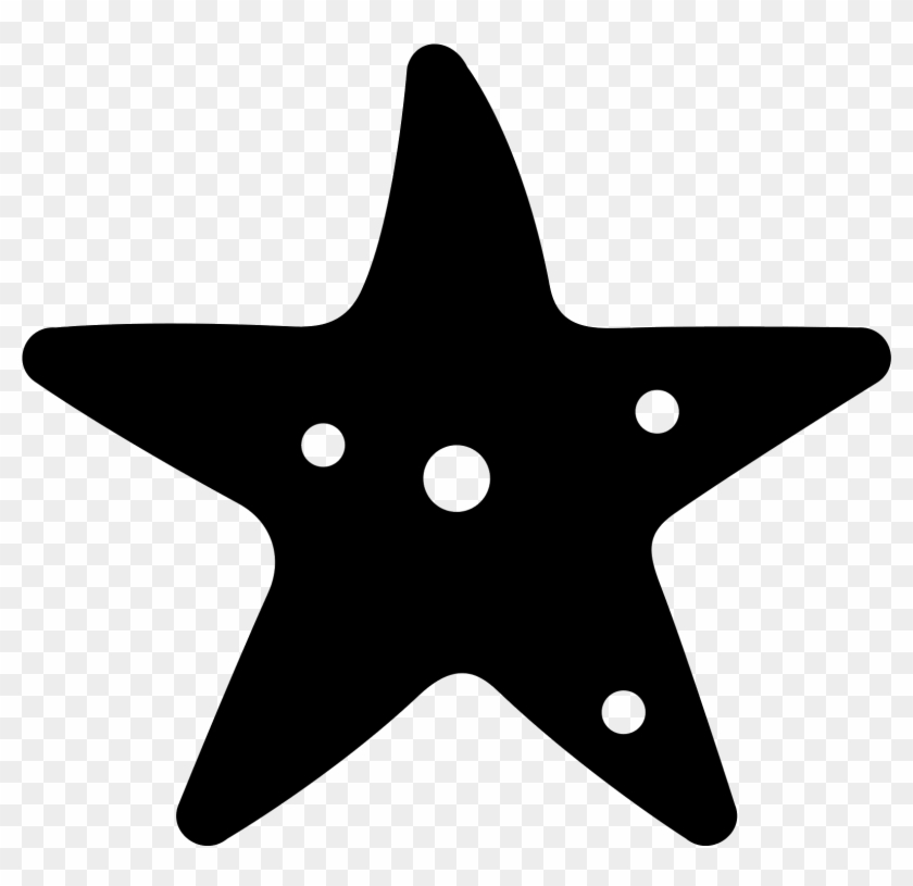 Starfish Free Vector Art - Star Fish Icon #1610861