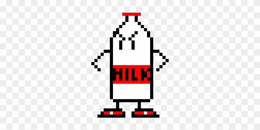 Milk Man - Pixel Art Cute Ghost #1610960