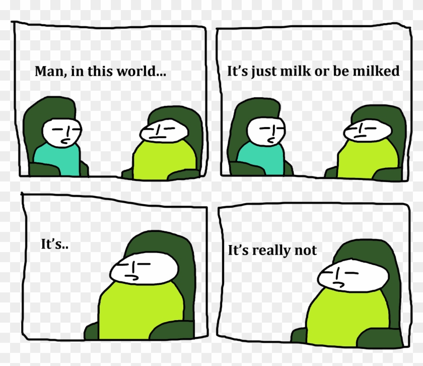 Milk - Cartoon #1610979