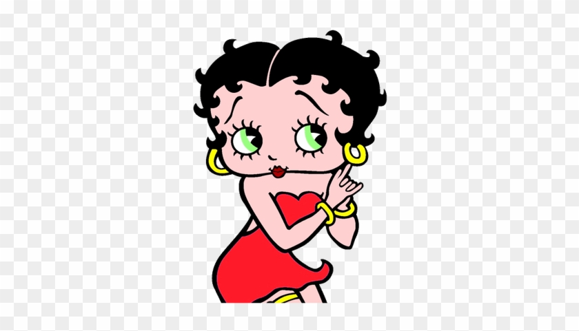 Betty Boop Transparent Evening Dress Pictures To Pin - Betty Boop Png #1611085