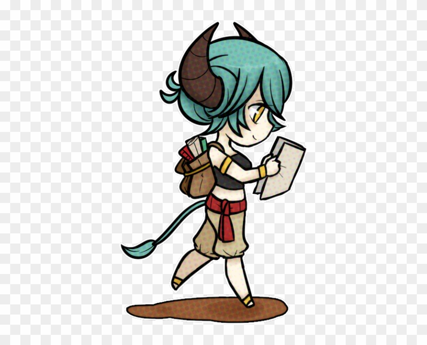 #art#my Art#minotaur#monster Girl#minoan - Cartoon #1611103
