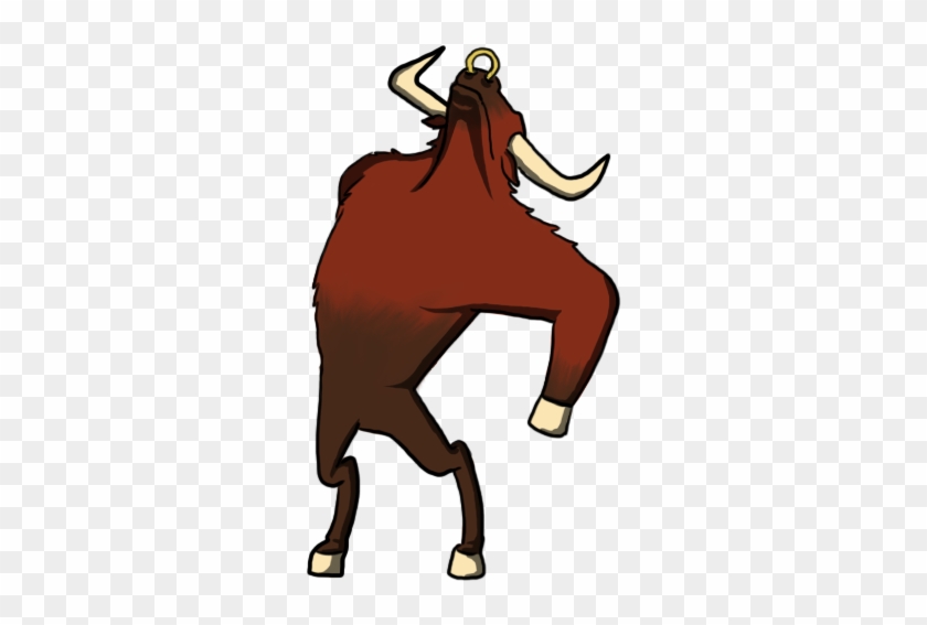 Deckartes - Minotaur - Cartoon #1611105