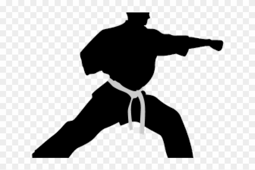 Silhouette Martial Arts Png #1611137