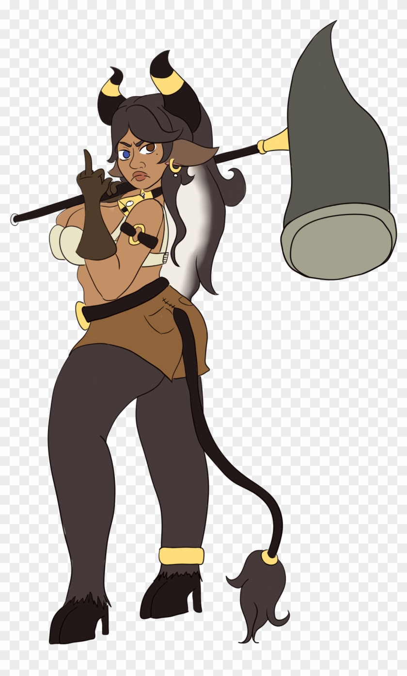 Deadmemedropbear Aamdara The Minotaur By Deadmemedropbear - Cartoon #1611146