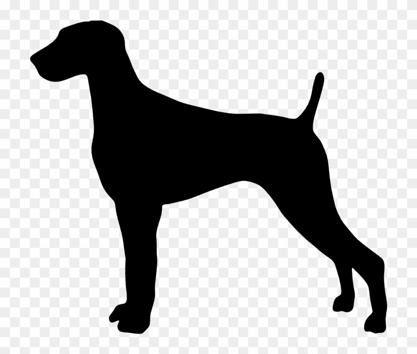 Weimaraner Silhouette At Getdrawings - Weimaraner Dog Silhouette #1611269