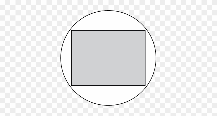 The Image Seen Through The Eyepiece Is Circular, But - Circle #1611342