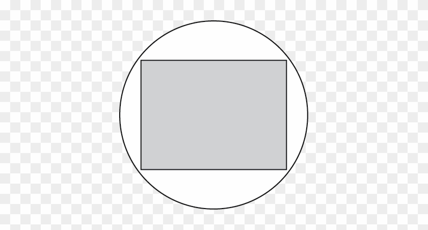 The Image Seen Through The Eyepiece Is Circular, But - Circle #1611342