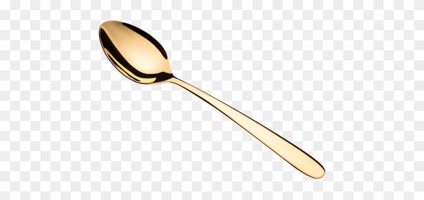 Spoon Clipart Gold Spoon - Transparent Gold Spoon Png #1611358